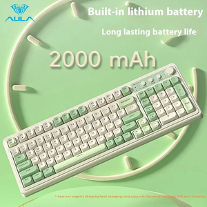 AULA S99 Customized Wireless Tri-mode Mechanical Keyboard with Gasket Structure Hot-swappable Gaming 99% Keyboard - Product Image 5