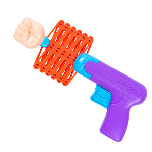 Stretching Vuist Shooter Speelgoed Pistool Grappig Plastic Feest Festival Kinderen Geschenken Klassiek Elastisch Telescopisch Vuist Lastig Speelgoed - Product Image 5