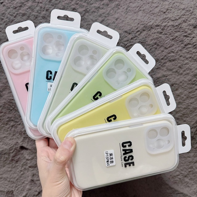 Factory Jelly Shell Liquid Silicone Shockproof protection Phone Cases for iPhone 11 12 13 15 16 17 Pro Max with Box Waterproof