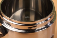Boîte à lunch empilable à trois niveaux en acier inoxydable 304 sans BPA, isolée sous vide, de qualité alimentaire, avec poignée, portable, pour le stockage thermique des aliments