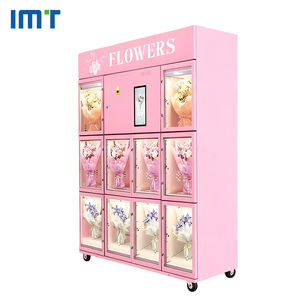Máquina Expendedora de Ramos de Flores Personalizada Proveedor de Casilleros Regalos Inteligentes Máquina Expendedora de Flores con Refrigerador OEM ODM - Product Image 2