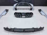 Kit de conversion complet en fibre de carbone humide style SC pour Ferrari F430 2004-2009, comprenant pare-chocs avant et arrière, jupes latérales et lifting esthétique