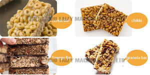 참깨 시리얼 바 치키 만들기 기계 누가 땅콩 사탕 취성 생산 라인 가격 - Product Image 3