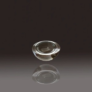 Lente Esférica <span class=keywords><strong>Plano</strong></span>-Convexa de Vidrio Óptico K9 de Alta Precisión, Personalizable, OEM, Patrón de Media Esfera - Product Image 1