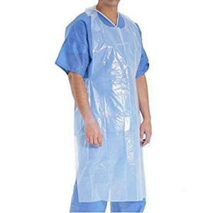 Delantal Desechable de Plástico Ajustable a la Cintura, a Prueba de Fugas y Aceite, para Laboratorio, Cantina, Panadería, OEM Personalizado - Product Image 3