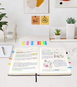 Personalized Notebook Custom logo Promotional A5 100 Sheets Journals Notebook PU Leather Hardcover Notebook with logo - Product Image 4
