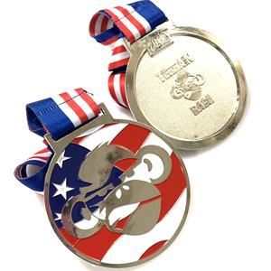 Einzigartige Affen metall medaillen mit Band-anpassbar und hochwertig - Product Image 4