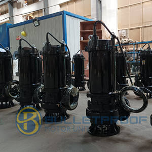 Bomba de aguas residuales industrial trifásica de alto rendimiento, fabricada en China, de bajo mantenimiento y sin obstrucciones. - Product Image 5