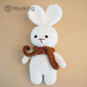 <span class=keywords><strong>Serie</strong></span> de Peluches de Animales Hechos a Mano - Lindos Conejitos de Dibujos Animados, Unicornios, Elefantes y Osos Amigurumi para la Comodidad del Bebé - Product Image 2