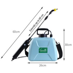 Lightweight 5L Cordless <b>Backpack</b> Sprayer 2000mAh Battery with USB Charge Electric Power Garden Pesticide Watering Pot - Product Image 6
