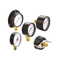 Dry Pressure Gauge Manometer WITH FLANGE for Commercial Use 111AR