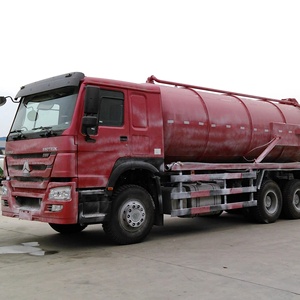 Autocisterna HOWO 6X4 per aspirazione liquami 16m³ - Camion per la pulizia delle fognature - Product Image 1