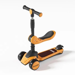 Haute Qualité Meilleure Vente <span class=keywords><strong>Pas</strong></span> <span class=keywords><strong>Cher</strong></span> Enfants Scooter Bébé En Plein Air 3 Trois Roues 2 en 1 Jouets Pliant Enfants Kick Scooters <span class=keywords><strong>Foot</strong></span> Scooters - Product Image 3