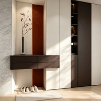 Armoire de rangement de haute qualité avec tiroir, meuble à chaussures pour la maison, meuble de salon, style européen luxueux pour l'entrée