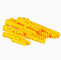 Standard Plastic Expansion Anchor Set (Yellow "Fish-Type" Plugs with Self-Tapping Screws) M6/M8/M10