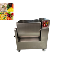 Mélangeur industriel pour viande et légumes 50 kg 100 kg 200 kg Machine à mélanger la viande pour saucisses / Machine à mélanger la viande pour farce 50L