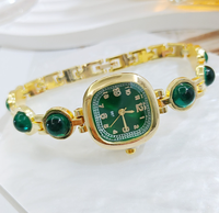 Montre-bracelet à quartz pour femme avec strass et bracelet diamanté, style mode et mignon, cadeau pour fille