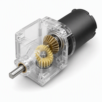 Mini Reductor de Engranajes de CC de 16mm y 25mm, de Alto Torque y Precisión, para Accionamiento de Cortinas