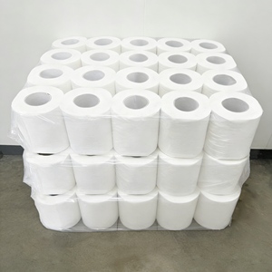 Papier <span class=keywords><strong>toilette</strong></span> blanc doux 3 plis en pâte de bois vierge, écologique et jetable, rouleau de papier hygiénique pour salle de bain, fourniture en gros d'usine OEM - Product Image 3