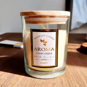 Lilin Aromaterapi Dekoratif Buatan Tangan Kustom Grosir, Lilin Wangi Mewah Personal, Hadiah Mewah, Pewangi Rumah - Product Image 1