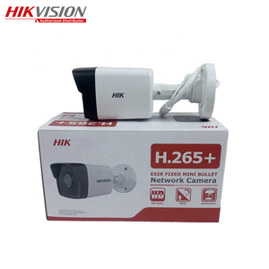 Hikvision 30m IR peluru 4MP DS-2CD1043G0-I dalam ruangan Pan-Tilt deteksi gerakan 120 DB WDR Audio keamanan IP67 POE kamera jaringan - Product Image 1