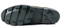 Bottes tactiques de sport outdoor TSB910 en cuir de vachette respirant et daim vert sauge, semelle extérieure Panama Jungle CN/GUA