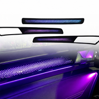 Éclairage intérieur et d'ambiance pour Volkswagen Golf 7 2018-2021, haut-parleur lumineux d'ambiance pour voiture, éclairage d'ambiance pour voiture, panneau de climatisation