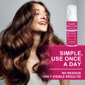 Kit de espuma para el crecimiento del cabello Rogain de una botella de 60ml 5% para hombres y mujeres, espuma de cuero cabelludo de menta de romero con tratamientos para la pérdida de cabello con biotina - Product Image 1