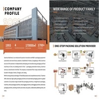 Solución de Diseño de Línea de Empaquetado Llave en Mano para Automatización de Fábrica |   Paletización, Embalaje en Cajas, Transporte y Integración de Robótica Inteligente