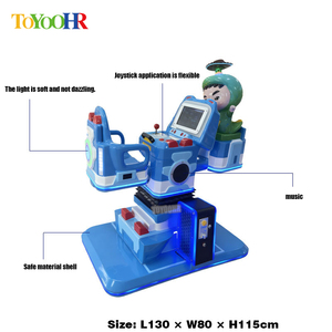 Nuevas Atracciones Infantiles, Coche Eléctrico de Fibra de Vidrio que Funciona con Monedas, <span class=keywords><strong>Tren</strong></span> Pequeño, Máquina de Juegos para Niños - Product Image 2
