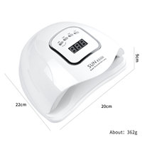 Sèche-ongles UV LED 150W 45 LED de haute qualité, lampe de polymérisation rapide pour vernis gel, garantie 1 an, pour usage domestique et professionnel