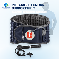 Ceinture de soutien lombaire gonflable OEM pour la maison, avec décompression et traction pneumatique, en matériaux PU+TPU+ABS, garantie 2 ans