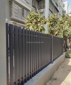 รั้วอลูมิเนียมอัลลอยด์บานเกล็ดสำหรับบ้านพักความเป็นส่วนตัวป้องกันการแอบมองกำแพงสำหรับการควบคุมการจราจร - Product Image 2