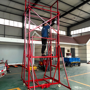 Andamio eléctrico para decoración de construcción Plataforma elevadora de escalada de metal para decoraciones de elevación Construcciones de escalada - Product Image 6