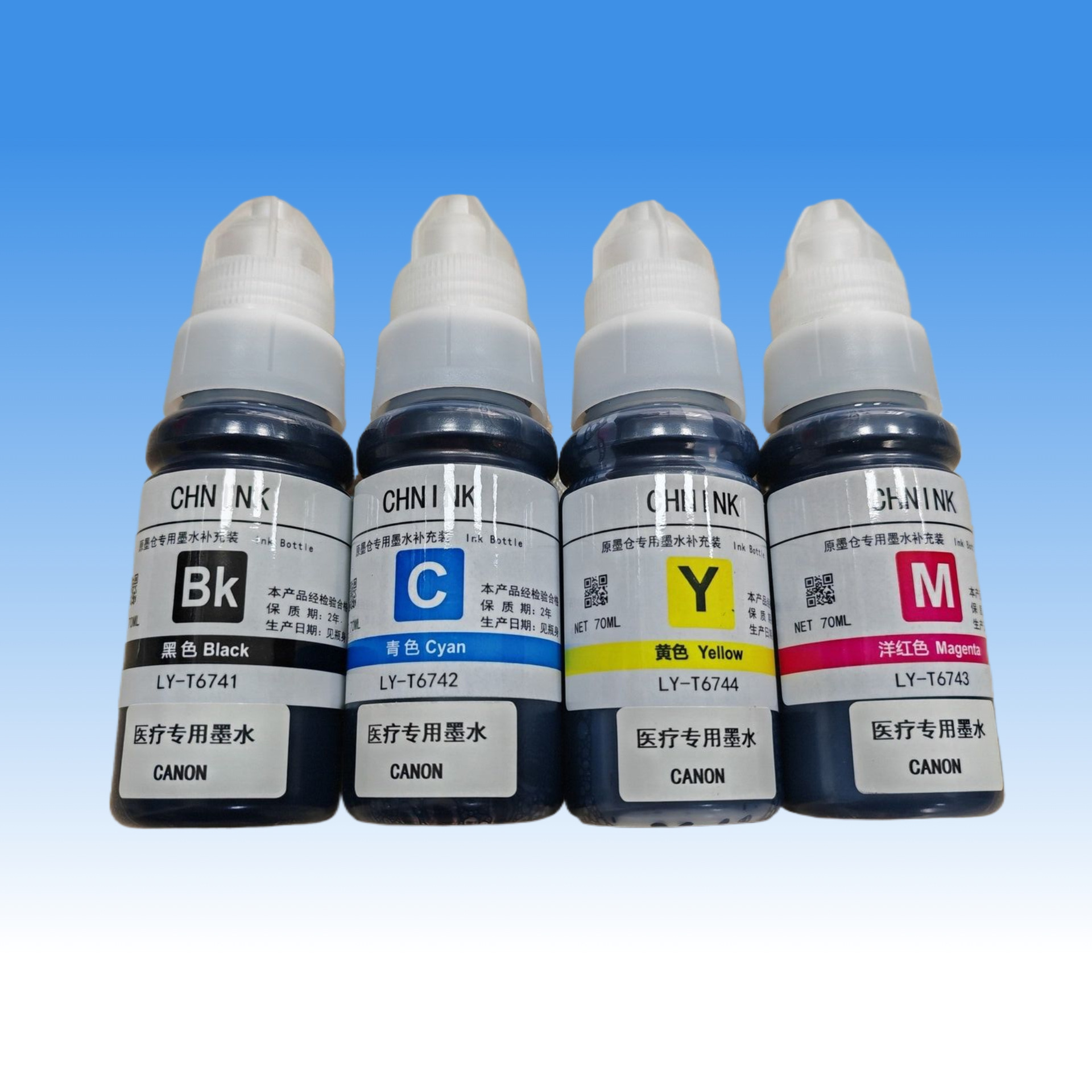 Chongze - Tinta radiactiva 500ml Negro