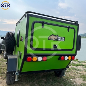 Tente en <span class=keywords><strong>toile</strong></span> imperméable (remorque incluse) tente de ramassage gonflable <span class=keywords><strong>pliante</strong></span> tente supérieure de Camping auvent de remorque tente <span class=keywords><strong>pour</strong></span> Camping en plein air - Product Image 5