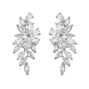 RAKOL EP2415 Boucles d'oreilles de luxe en zircon cubique 2025 plaqué or Bijoux Druzy - Product Image 2