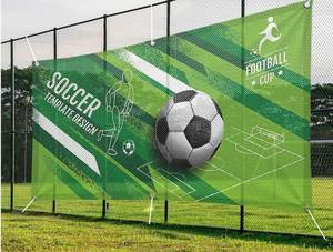 Custom Windproof Waterproof UV Resistant Durable Fabric Mesh <b>Banner</b> for Outdoor Advertising Business Promotion Display - Product Image 5
