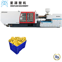 Kunststof groothandel 550T ananas krat spuitgietmachine voor fruitmand leverancier