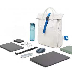 Leisure Routine Hot Sell Large Capacity <b>Waterproof</b> Dupont Paper Outdoor Travel <b>Backpack</b> Kraft Paper <b>Roll</b> <b>Top</b> Sports <b>Backpack</b> - Product Image 4