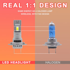 Accessoires de voiture M2P Ampoule à <span class=keywords><strong>led</strong></span> H7 Lampe antibrouillard de voiture Ampoule de phare à <span class=keywords><strong>led</strong></span> H7 H1 H3 H4 H11 Lampe à <span class=keywords><strong>led</strong></span> de voiture DRL Phares antibrouillard à <span class=keywords><strong>LED</strong></span> H7 - Product Image 3