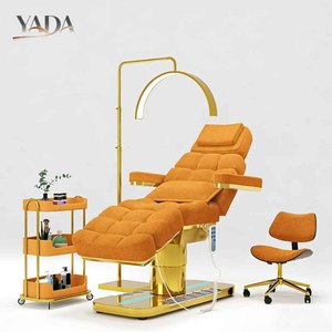 Meja Pijat Elektrik Portabel, Tempat Tidur Kecantikan, Salon Pijat, Perawatan Wajah, Spa Rambut, Tempat Tidur Perawatan Elektrik untuk Salon - Product Image 6
