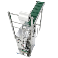 Machine d'emballage à convoyeur électrique avec bande en acier inoxydable pour pièces de quincaillerie irrégulières, machine d'emballage à convoyeur à alimentation manuelle