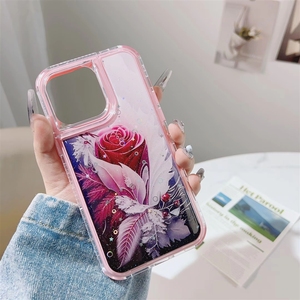 Coque de téléphone protectrice imprimée avec paillettes époxy de haute qualité pour HONOR X5B <span class=keywords><strong>Plus</strong></span> 200 X7C 4G X9C 400 lite 300 5G - Product Image 3