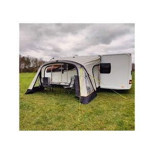 Auvents gonflables portables de luxe <span class=keywords><strong>pour</strong></span> caravanes et <span class=keywords><strong>camping</strong></span>-cars - Imperméables quatre saisons, une chambre, polyester 300D, montage rapide - Product Image 1