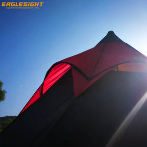 <span class=keywords><strong>Campeggio</strong></span> all'aperto grande tenda impermeabile per telo parasole tenda per telo resistente campo Base per escursionismo zaino in spalla alpinismo - Product Image 6