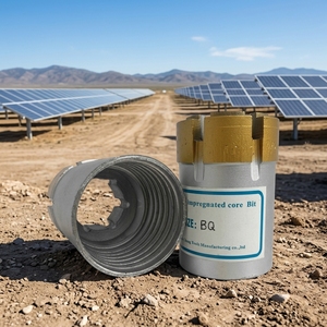Punta diamantata impregnata <span class=keywords><strong>AQ</strong></span>, BQ, NQ, HQ, PQ per la perforazione di pozzi d'acqua - Product Image 2