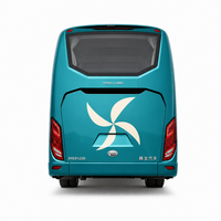 Bus touristique TENGLONG 12m 53 places Euro III Diesel avec moteur arrière Cummins et salle de bain