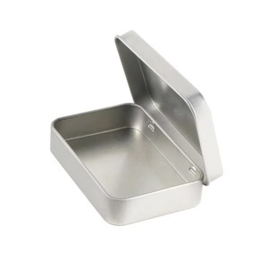 Boîte à outils de petite taille pour l'escalade en montagne, la pêche, le bureau, boîte de rangement pour outils de petite taille, boîtes en métal avec couvercle à charnières - Product Image 3