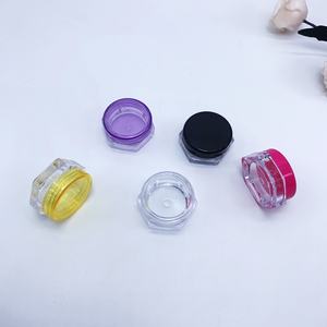 Pot à crème transparent personnalisé en PS de haute qualité, 2g, échantillon de pot à crème, pot à crème cosmétique - Product Image 3